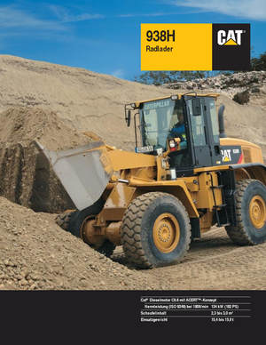व्हील लोडर Caterpillar 938H