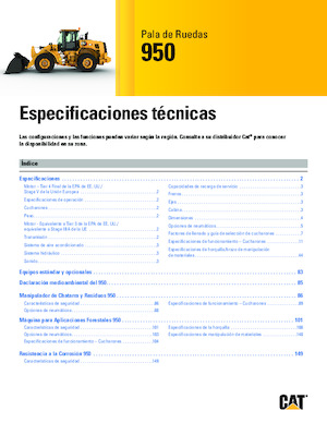 व्हील लोडर Caterpillar 950