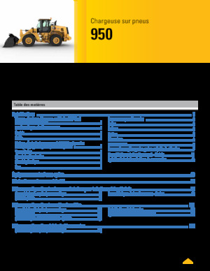 व्हील लोडर Caterpillar 950