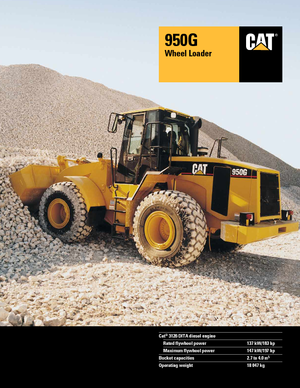 व्हील लोडर Caterpillar 950 G