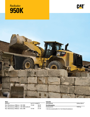 व्हील लोडर Caterpillar 950K