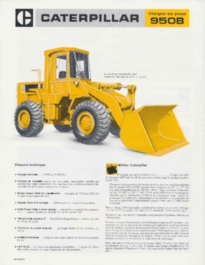 व्हील लोडर Caterpillar 950B