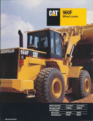 व्हील लोडर Caterpillar 950F