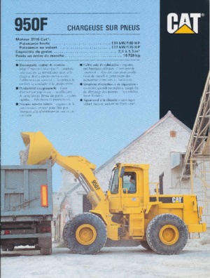 व्हील लोडर Caterpillar 950F