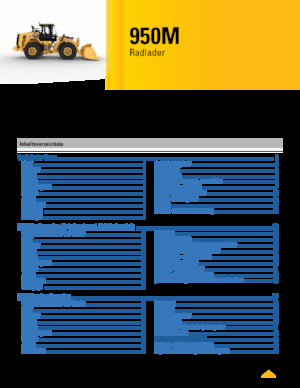 व्हील लोडर Caterpillar 950M