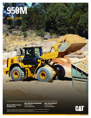 व्हील लोडर Caterpillar 950M