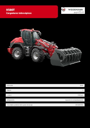 व्हील लोडर Weidemann 9580 T