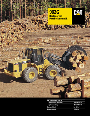 व्हील लोडर Caterpillar 962 G