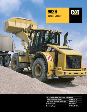 व्हील लोडर Caterpillar 962H