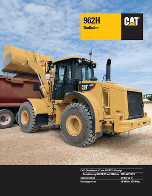 व्हील लोडर Caterpillar 962H