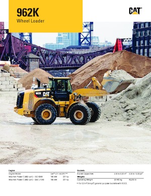 व्हील लोडर Caterpillar 962K