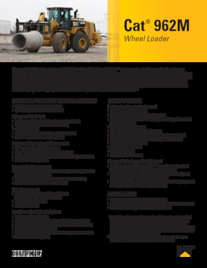 व्हील लोडर Caterpillar 962M