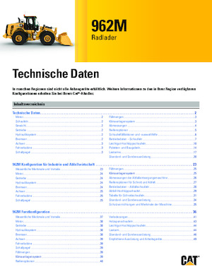 व्हील लोडर Caterpillar 962M