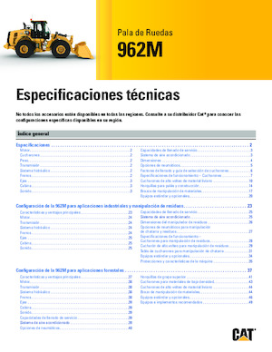 व्हील लोडर Caterpillar 962M
