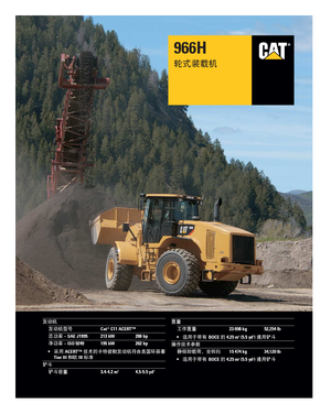व्हील लोडर Caterpillar 966H