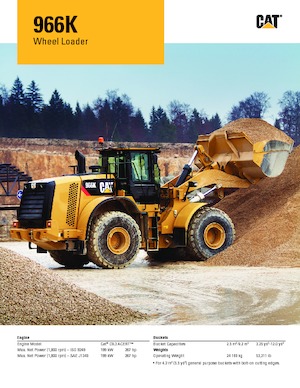 व्हील लोडर Caterpillar 966K