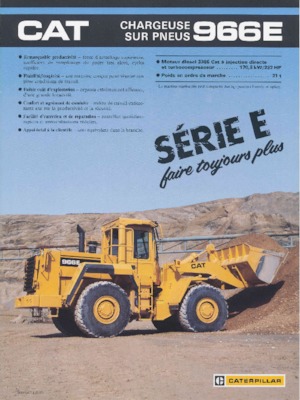 व्हील लोडर Caterpillar 966E