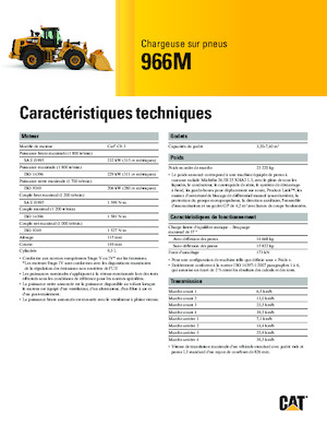 व्हील लोडर Caterpillar 966M