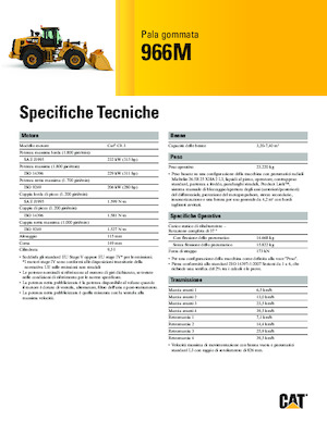 व्हील लोडर Caterpillar 966M