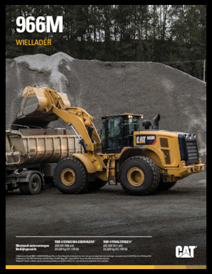 व्हील लोडर Caterpillar 966M