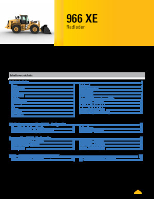 व्हील लोडर Caterpillar 966XE