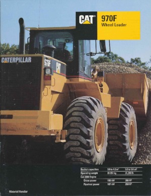 व्हील लोडर Caterpillar 970F