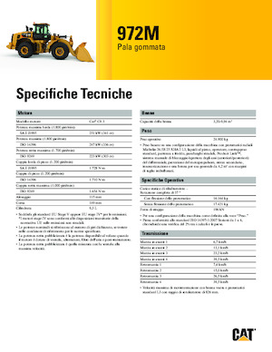 व्हील लोडर Caterpillar 972M