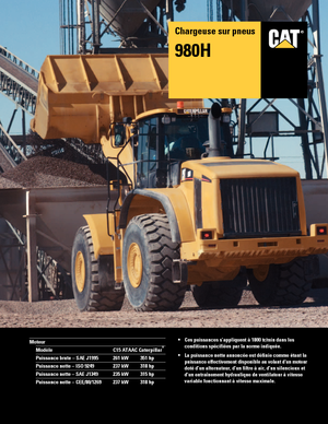 व्हील लोडर Caterpillar 980H