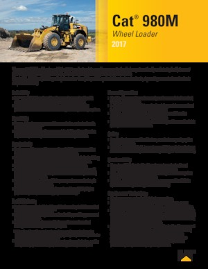 व्हील लोडर Caterpillar 980M