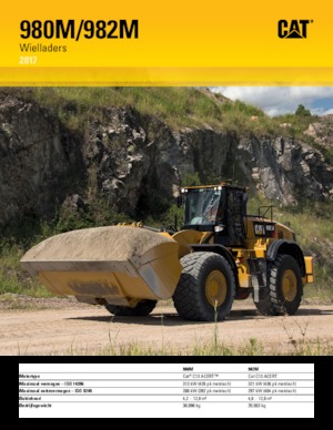 व्हील लोडर Caterpillar 982M