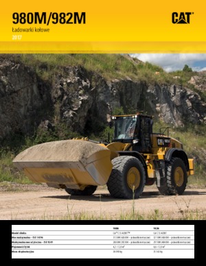 व्हील लोडर Caterpillar 982M