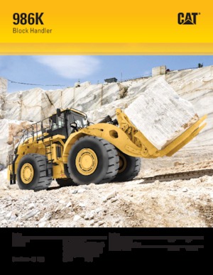 व्हील लोडर Caterpillar 986K