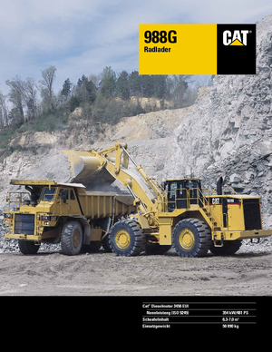 व्हील लोडर Caterpillar 988 G