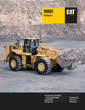 व्हील लोडर Caterpillar 988H