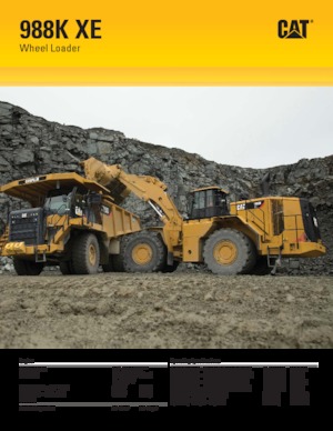 व्हील लोडर Caterpillar 988K XE
