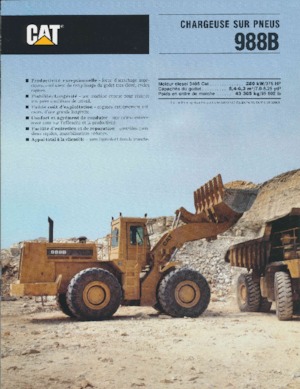 व्हील लोडर Caterpillar 988B