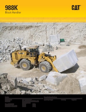 व्हील लोडर Caterpillar 988K
