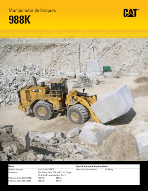 व्हील लोडर Caterpillar 988K