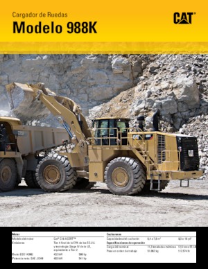 व्हील लोडर Caterpillar 988K
