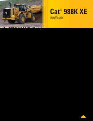 व्हील लोडर Caterpillar 988K XE
