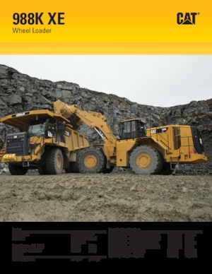 व्हील लोडर Caterpillar 988K XE
