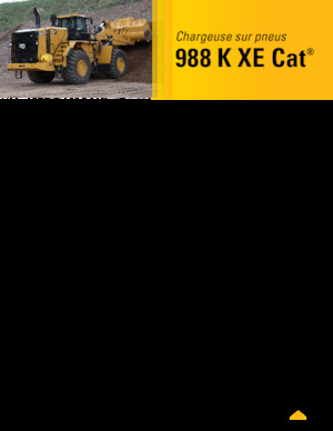 व्हील लोडर Caterpillar 988K XE
