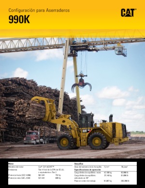 व्हील लोडर Caterpillar 990K