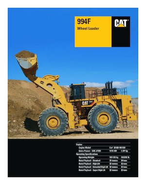 व्हील लोडर Caterpillar 994F