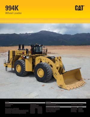 व्हील लोडर Caterpillar 994K