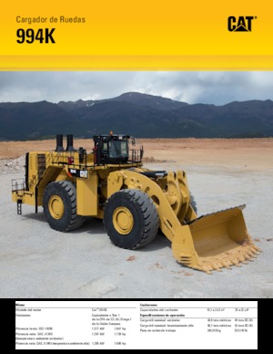 व्हील लोडर Caterpillar 994K