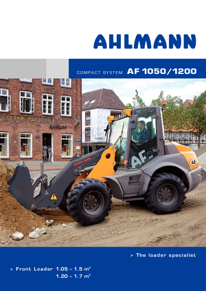 व्हील लोडर Ahlmann AF 1050
