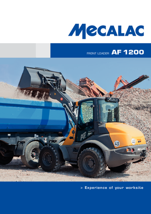 व्हील लोडर Mecalac AF 1200