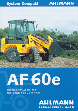 व्हील लोडर Ahlmann AF 60 e