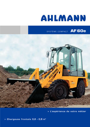 व्हील लोडर Ahlmann AF 60 e